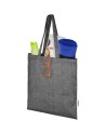 Sac shopping recyclé Pheebs 150 g/m² Aware™ Couleur:Noir chiné
