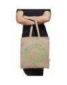 Sac shopping recyclé Pheebs 150 g/m² Aware™ Couleur:Noir chiné