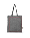 Sac shopping recyclé Pheebs 150 g/m² Aware™ Couleur:Noir chiné
