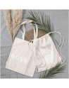 Orissa 100 g/m² GOTS Sac fourre-tout en coton biologique 7L Couleur:Naturel