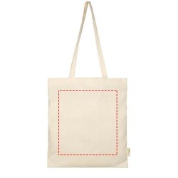 Orissa 100 g/m² GOTS Sac fourre-tout en coton biologique 7L Couleur:Naturel