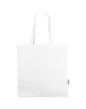 Sac shopping Odessa recyclé de 220 gr/m² Couleur:Blanc