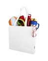 Sac shopping Odessa recyclé de 220 gr/m² Couleur:Blanc