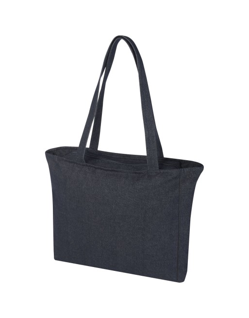 Sac shopping Weekender recyclé 500 g/m² Aware™ Couleur:Jean