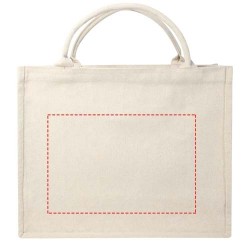 Sac shopping Page recyclé 500 g/m² pour livre Aware™ Couleur:Oatmeal