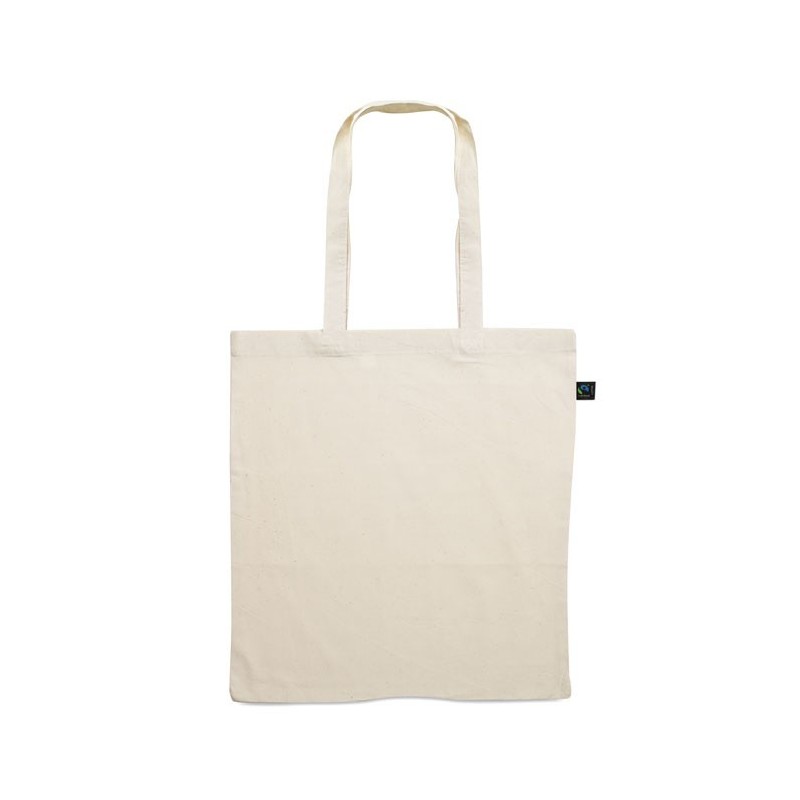 Sac shopping en coton FairtradeCouleur:Beige