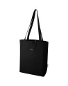 Sac shopping Joey de 14 L  en toile recyclée GRS Couleur:Noir