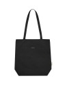 Sac shopping Joey de 14 L  en toile recyclée GRS Couleur:Noir
