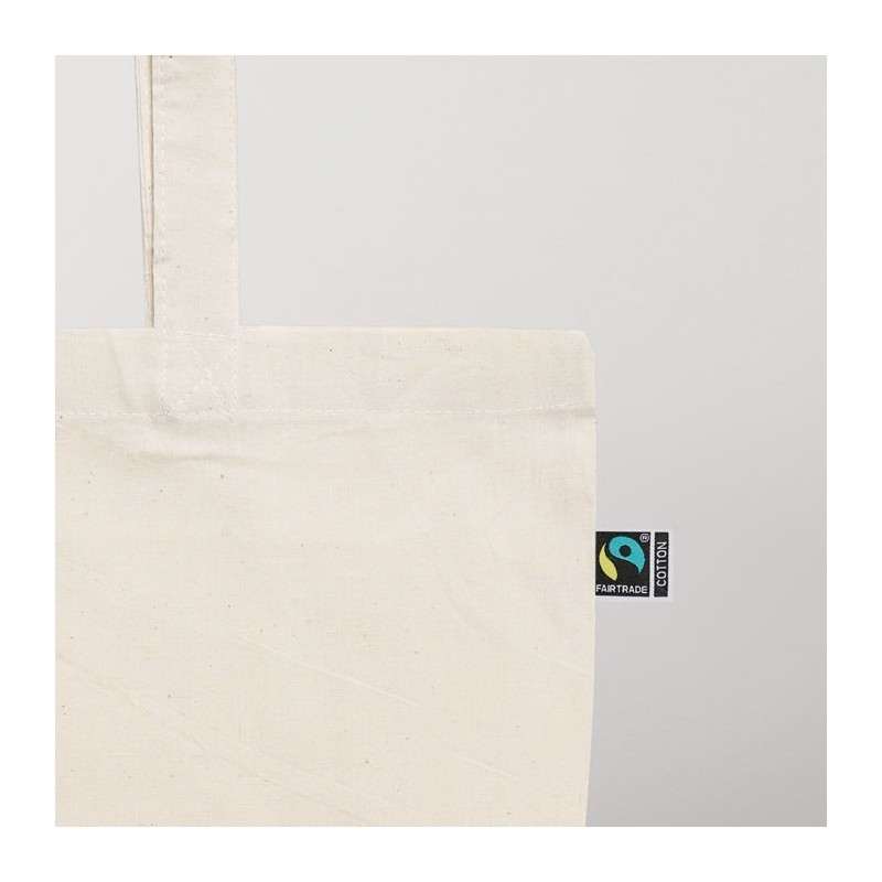 Sac shopping en coton FairtradeCouleur:Beige