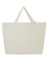 Sac shopping Cannes en tissu recyclé de 200 g/m2 10L Couleur:Naturel
