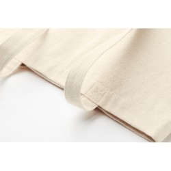 Sac shopping en toileCouleur:Beige