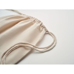 Sac à cordon commerce équitableCouleur:Beige