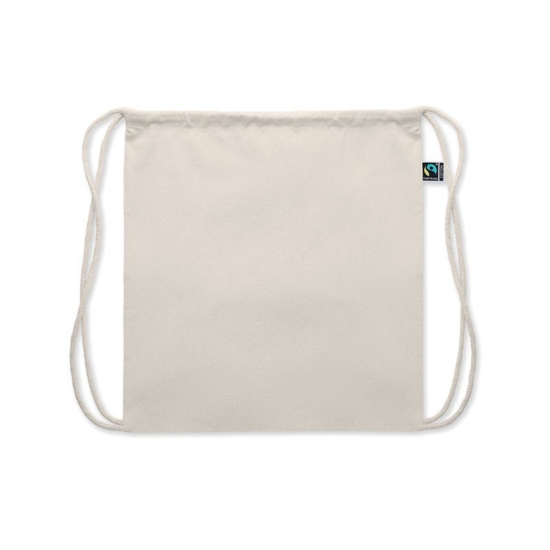 Sac à cordon commerce équitableCouleur:Beige