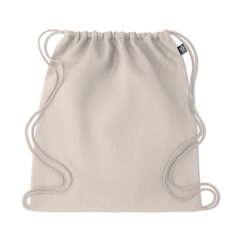 Sac à cordon en chanvreCouleur:Beige
