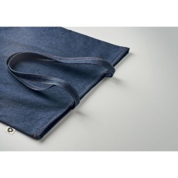 Sac shopping en denim recycléCouleur:Bleu