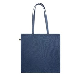 Sac shopping en denim recycléCouleur:Bleu