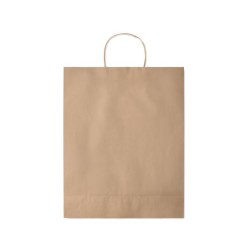 Sac en papier grand formatCouleur:Beige