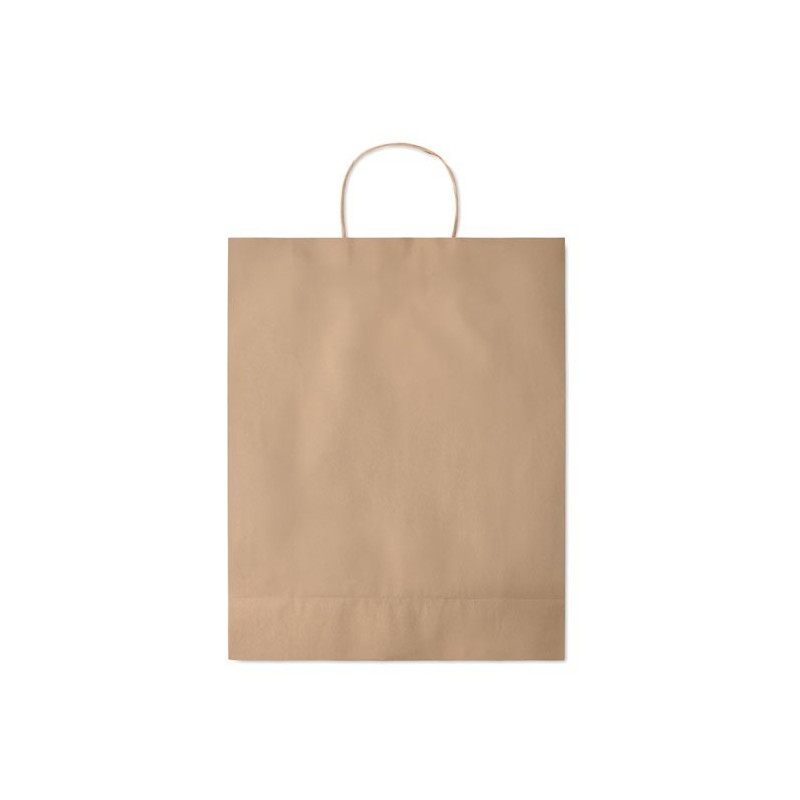 Sac en papier grand formatCouleur:Beige