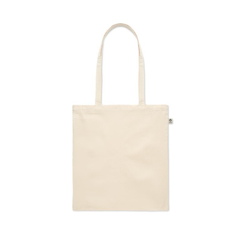 Sac shopping en coton biologiquCouleur:Beige