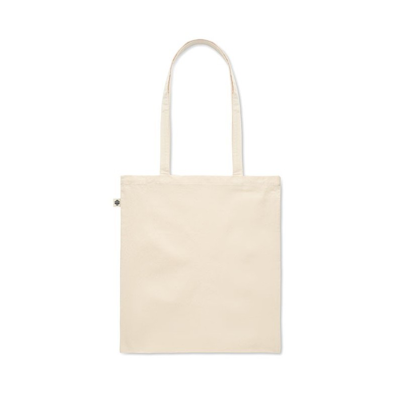 Sac shopping en coton biologiquCouleur:Beige