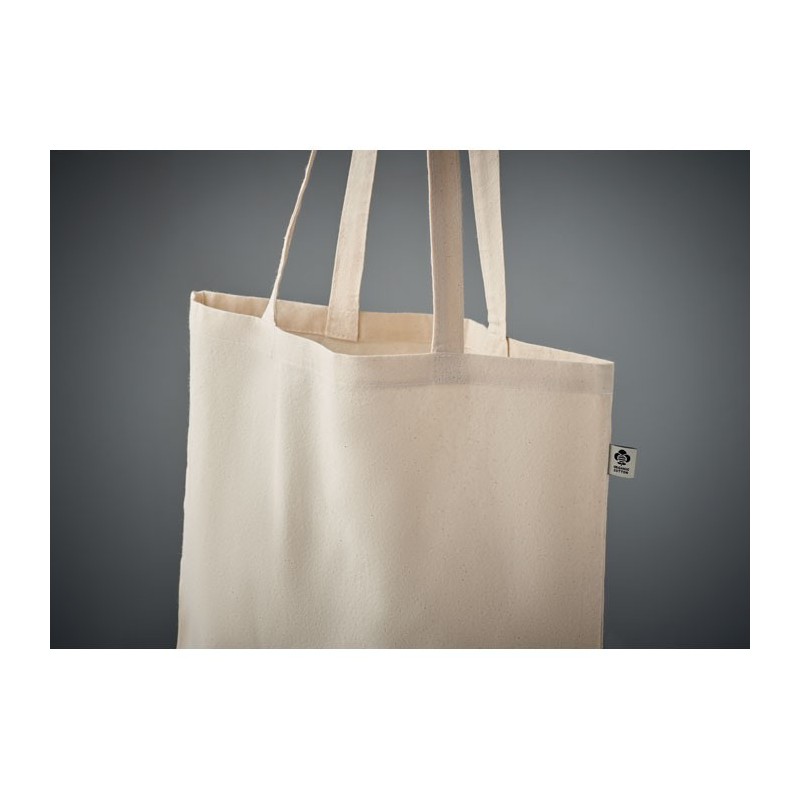 Sac shopping en coton biologiquCouleur:Beige