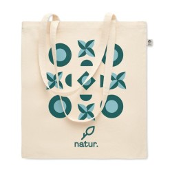 Sac shopping en coton biologiquCouleur:Beige