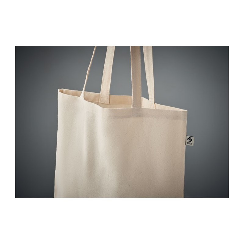 Sac shopping en coton biologiquCouleur:Beige