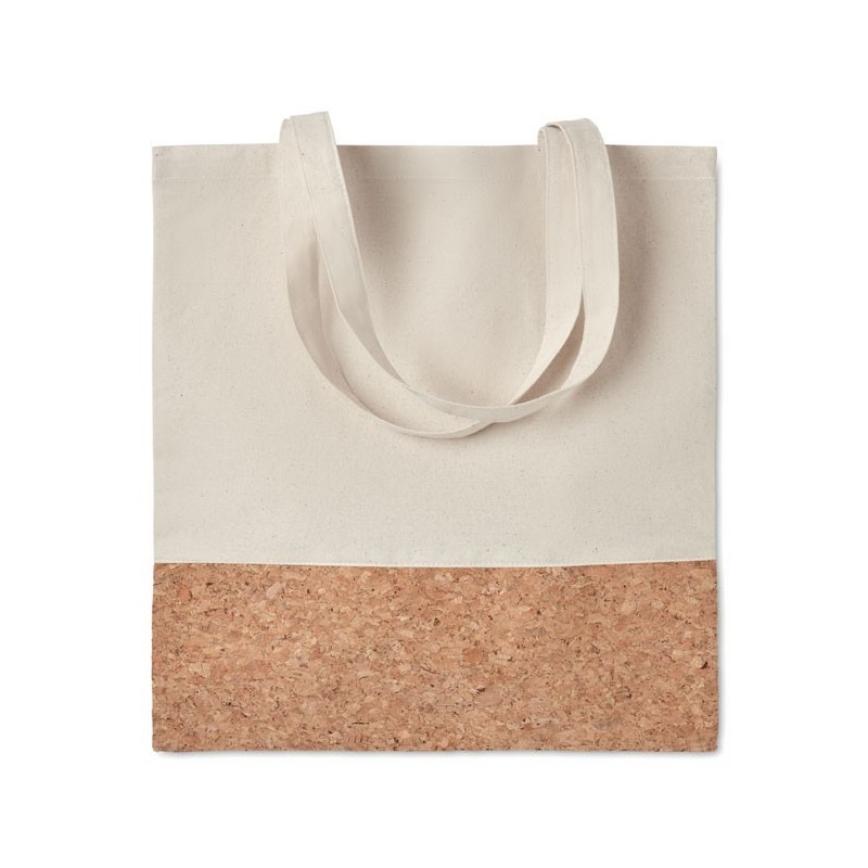 Sac à provisions avec liègeCouleur:Beige