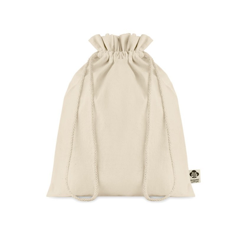 Sac cadeau coton biologique MCouleur:Beige
