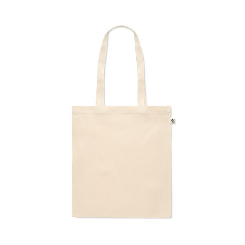 Sac shopping en coton biologiquCouleur:Beige