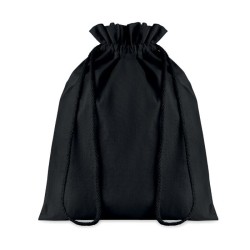 Sac en coton modèle moyenCouleur:Noir
