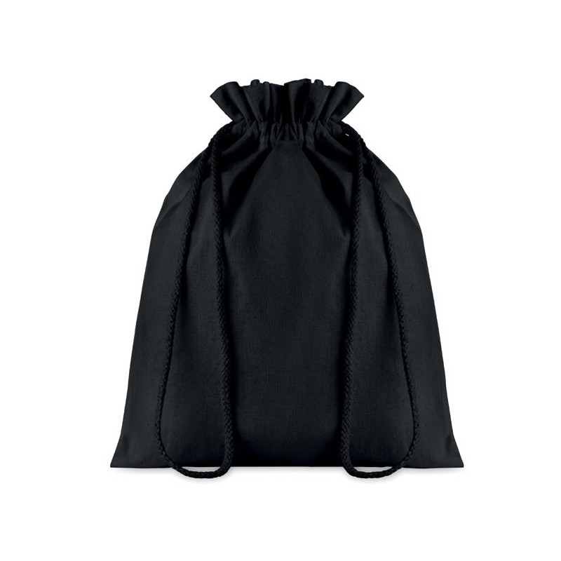 Sac en coton modèle moyenCouleur:Noir