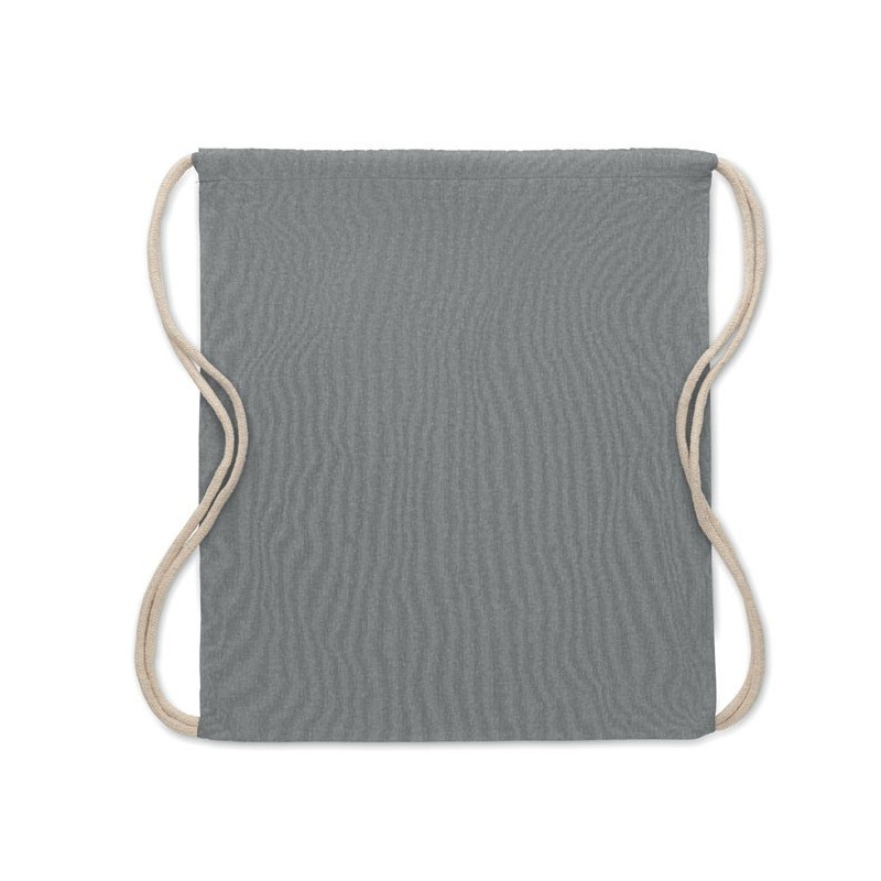 Sac en coton recyclé 140 gr/mCouleur:Gris