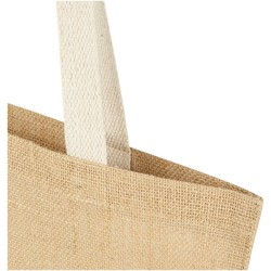 Sac shopping Juta de 7 L en jute 300 g/m²Couleur:Blanc