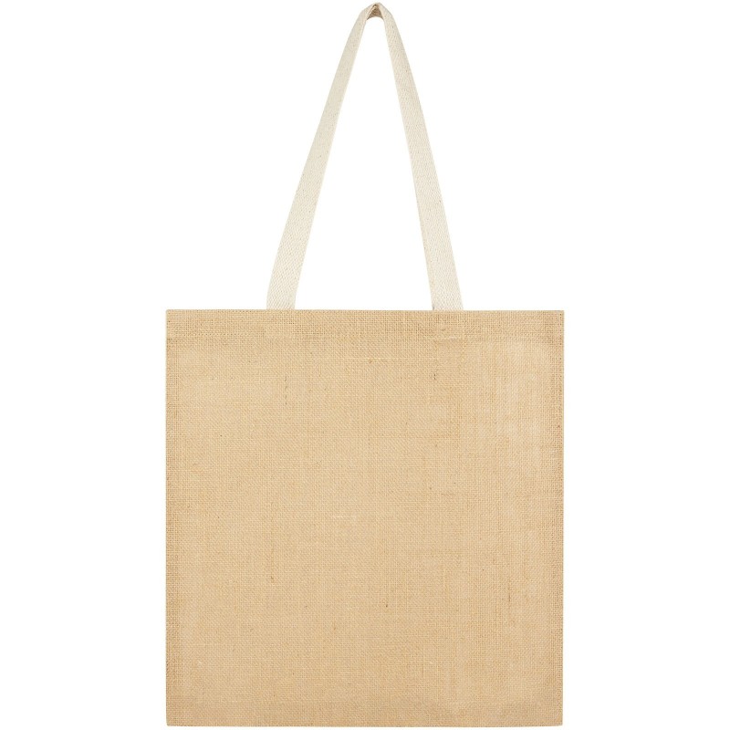Sac shopping Juta de 7 L en jute 300 g/m²Couleur:Blanc