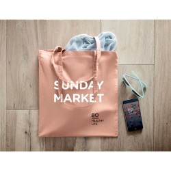 Sac shopping en coton organiqueCouleur:Orange