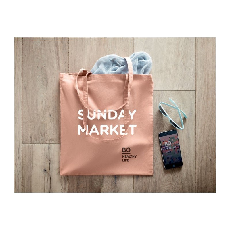 Sac shopping en coton organiqueCouleur:Orange