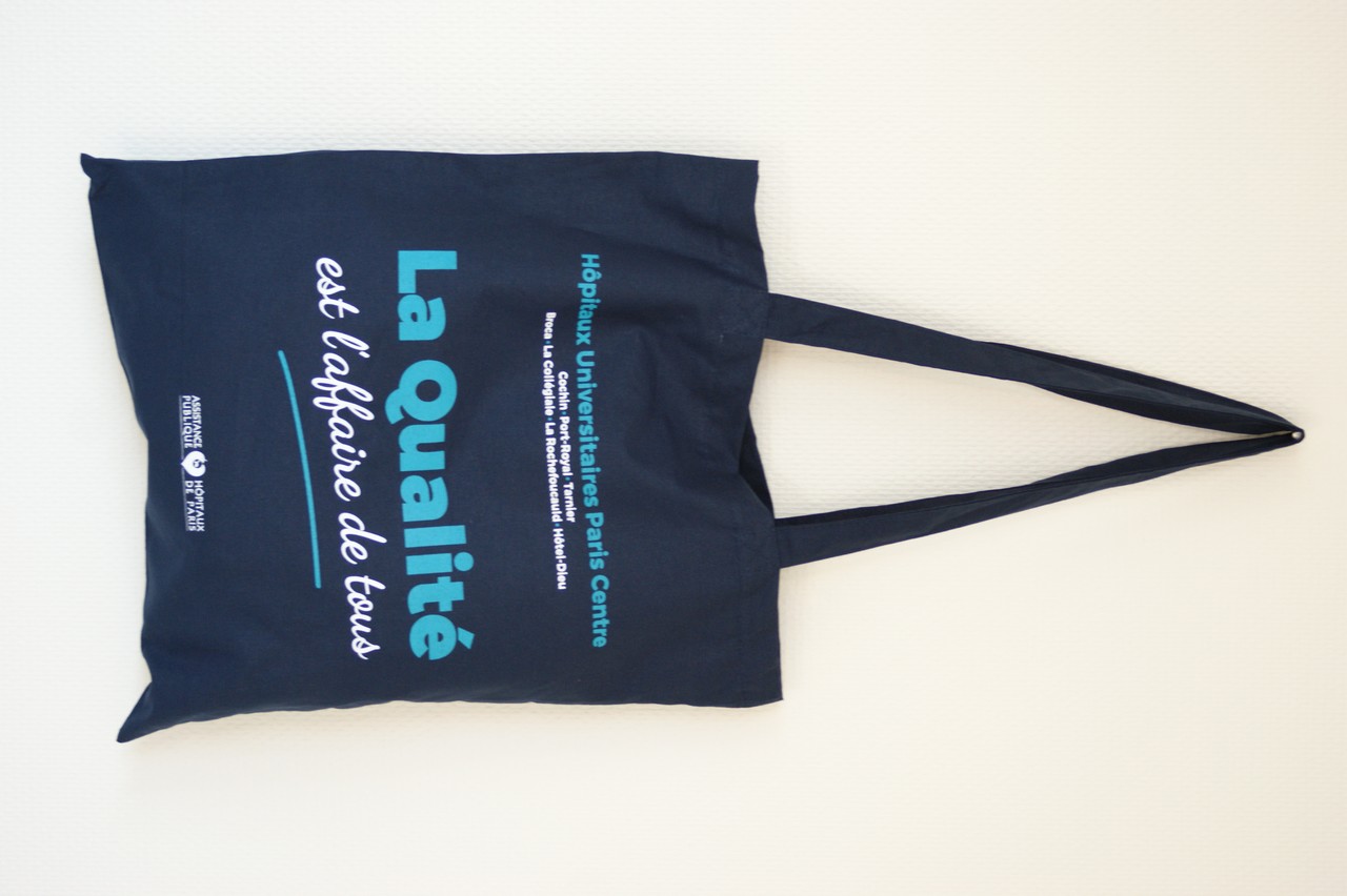 marquage sac 2 couleurs atelier Reims - Grand Est